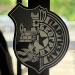 Магнет Београдски Партизан (гумени)